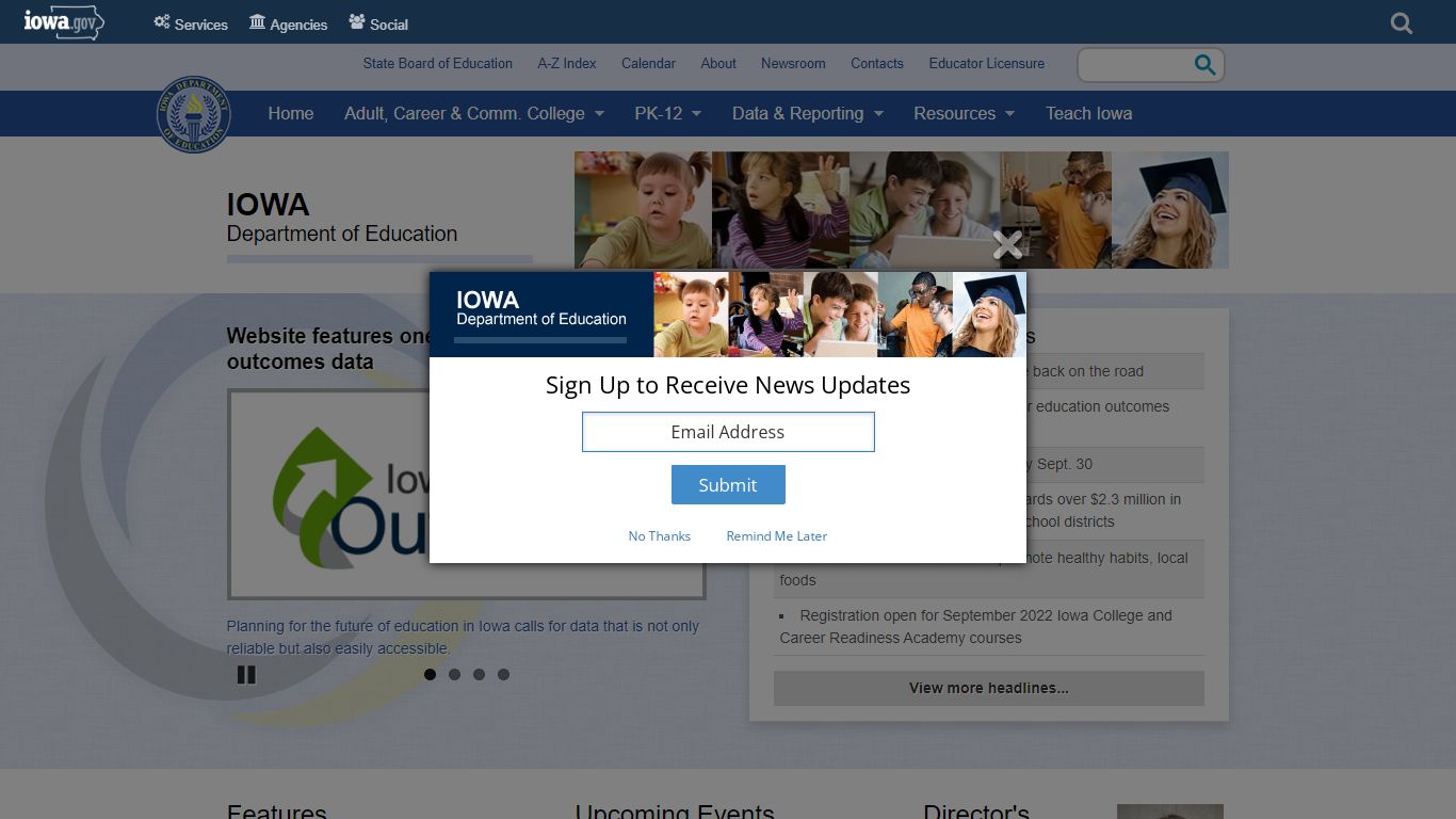 Iowa Department of Education | Creating excellence in education through ...